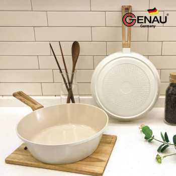 [독일 제너] NEW 루겐 IH 세라믹코팅 후라이팬28+궁중팬28cm 2종세트