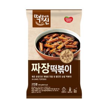[동원] 떡볶이의신 짜장떡볶이 (2인) x 3개