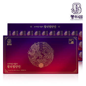 [동의삼] 프리미엄 데일리 활력침향단 (3.75g*30환)