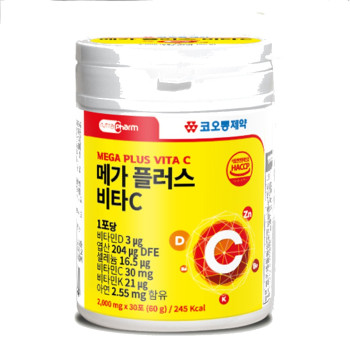 [코오롱제약] 메가플러스 비타C (2,000mg*30포)