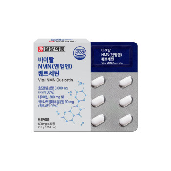[일양약품] 바이탈 NMN 퀘르세틴 (600mg*30정)