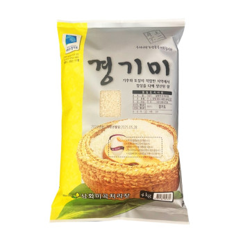 ▶26년 햅쌀◀ 삼화미곡 경기미 4kg 찰지고 맛있는 밥맛 햅쌀
