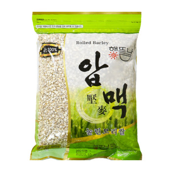 [해뜰날] 국내산 압맥(눌린보리쌀) 800g
