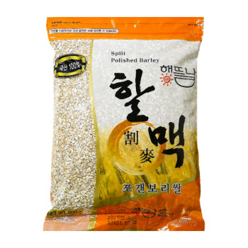 [해뜰날] 국내산 할맥(쪼갠보리쌀) 800gx2개
