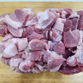 [계양산] [행복한] 국내산 한돈 1+등급 앞다리살 찌개용 500g×2팩 총1kg