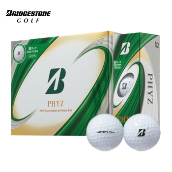 (투와이) 브리지스톤 New PHYZ 5 파이즈5 B 4 피스 골프공 12구 화이트_tw