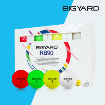 (투와이) 빅야드 RB90 2피스 초고반발 크리스탈 골프공 골프볼_tw