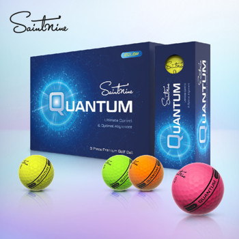 (투와이) 넥센 세인트나인 QUANTUM 퀀텀 직진볼 ND-BR Core 3피스 골프공 12구_tw