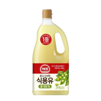 해표 식용유 1.8 L 콩기름