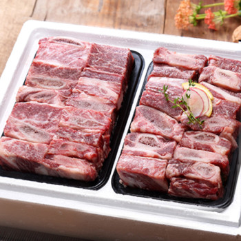[농할][명][횡성한우] 갈비 1.2kg [1등급이상]