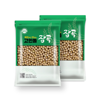 영양만점 잡곡 강화섬 국내산 대두 백태콩 메주콩 (600g/1kg/5kg/10kg)
