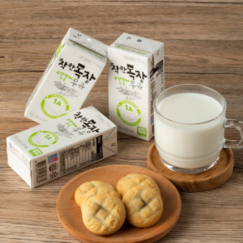 건국 착한목장 우유 190ml 무항생제 국산원유 멸균우유 HACCP 안전우유