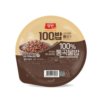 [동원] 양반100밥100%통곡물밥130g x 24개 (1box)