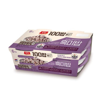 [동원] 양반100밥 흑미밥130g x 24개(6*4/1box)