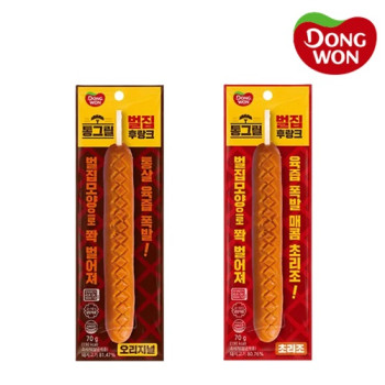 [동원] 통그릴 벌집후랑크 오리지널 70g 8개 + 초리조 70g 8개