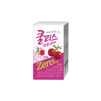 [동원] 쿨피스 제로 테트라 자두 140ml( 24입 )