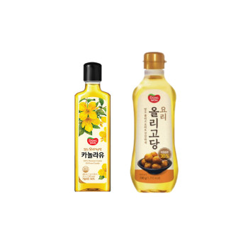 [동원] 카놀라유 480ml 2병 + 요리 올리고당 700ml 1병