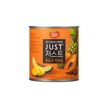 [동원] 저스트 노슈가 후르츠칵테일 425g x 6개