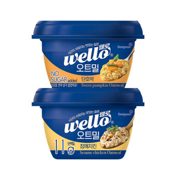 [동원] 웰로 오트밀 참깨치킨 285g x 3개 + 오트밀 단호박 285g x 3개