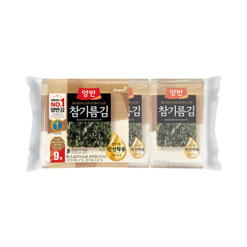 [동원] 양반 참기름김[식탁9P(9매)] x 6 (54봉)