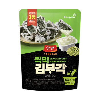 [동원] 양반 찍먹김부각 와사비마요 60g x 4개