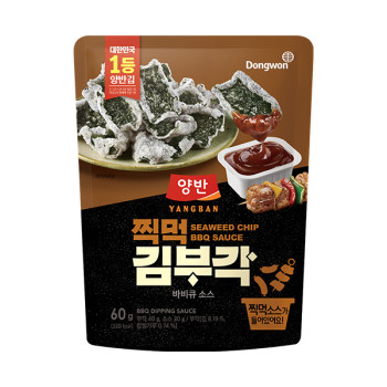 [동원] 양반 찍먹김부각 바비큐소스 60g x 4개