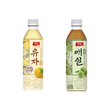 [동원] 양반 유자 500mL 12병 + 매실 500mL 12병