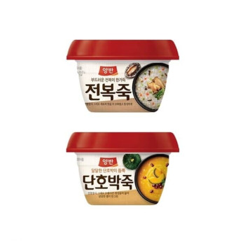 [동원] 양반 용기 전복죽 6개 + 호박죽 6개