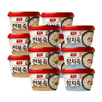 [동원] 양반 용기 전복죽 6개 + 참치죽 6개