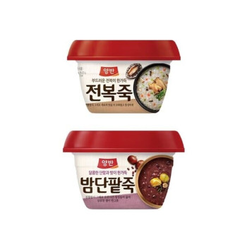 [동원] 양반 용기 전복죽 6개 + 밤단팥죽 6개