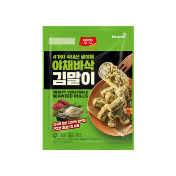 [동원] 양반 야채바삭 김말이 475g x 4개
