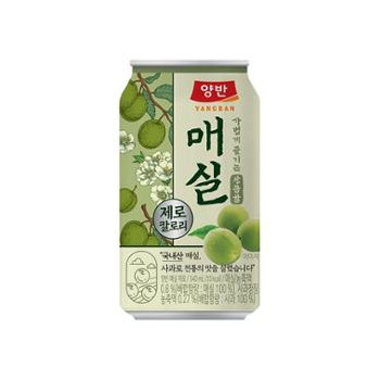 [동원] 양반 매실 제로 340mL x 24캔 (4*6입 번들)