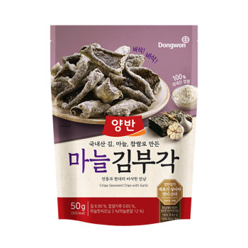 [동원] 양반 마늘 김부각 50g x 6개