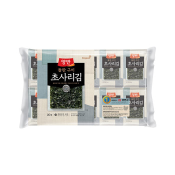 [동원] 양반 돌판구이 초사리김[식탁20P(8매)] x 2 (40봉)