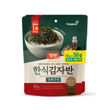[동원] 양반 김자반 전복간장 50g x 6봉