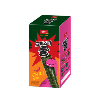 [동원] 양반 김 크리스피롤 칠리 25g (2.5g*10입) x 4개