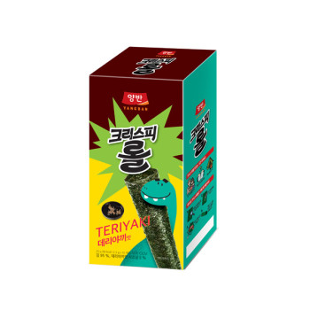 [동원] 양반 김 크리스피롤 데리야끼 25g (2.5g*10입) x 4개