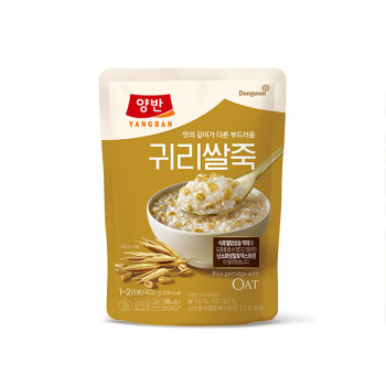 [동원] 양반 귀리쌀죽 400g x 6개