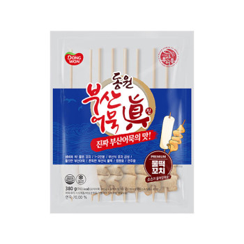 [동원] 부산어묵 진 물떡꼬치 380g x 2개