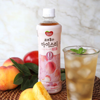 [동원] 보성홍차 아이스티 제로 복숭아 500mL x 24개