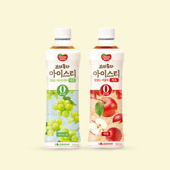 [동원] 보성홍차 아이스티 500ml 샤인머스캣 12병 + 애플 12병