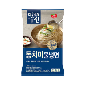 [동원] 면발의신 동치미 물냉면 806g (2인) x 4개