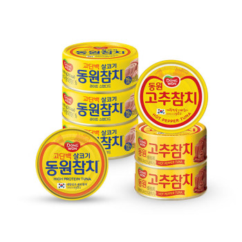 [동원] 라이트스탠다드 참치 85g 10캔 + 고추참치 85g 2캔