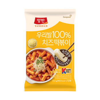 [동원] 떡볶이의신 우리쌀 치즈떡볶이 (2인) x 3개