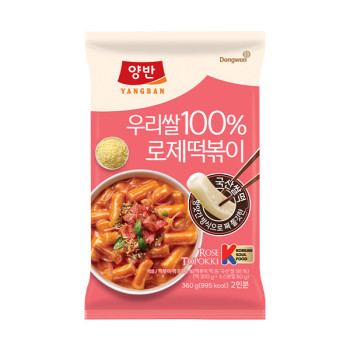 [동원] 떡볶이의신 로제떡볶이 (2인) x 3개