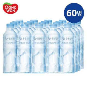 [동원] 동원샘물(무라벨) 500mL×60병
