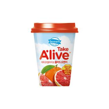 [동원] 덴마크 테이크 얼라이브 블러드오렌지 컵 250ml X 24개