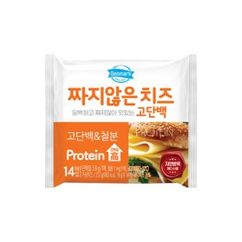 [동원] 덴마크 짜지않은 치즈 고단백 x 70매 (18g 14매*5봉)