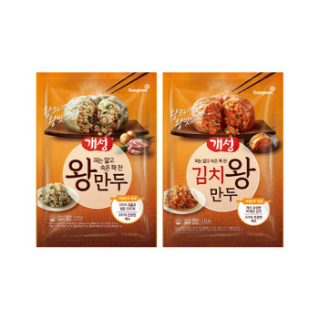 [동원] (신)개성 왕만두 2.1kg 1봉 + 김치왕만두 2.1kg 1봉