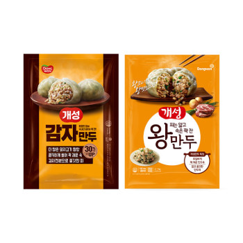 [동원] (신)개성 왕만두 2.1kg + 감자만두 1.9kg